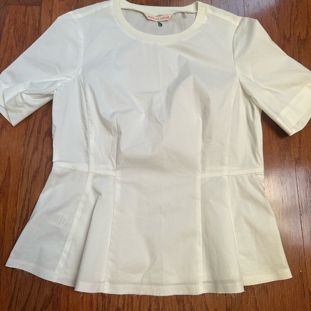 Rebecca Taylor Short Sleeve Top